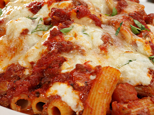 catering baked rigatoni