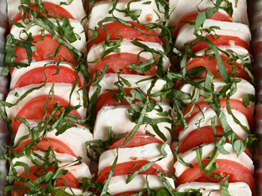 catering caprese salad