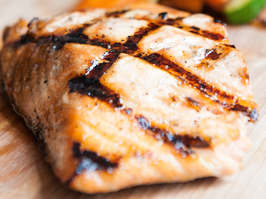 grilled salmon