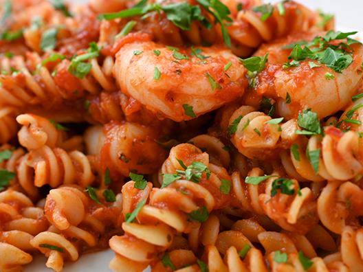 shrimp diavolo