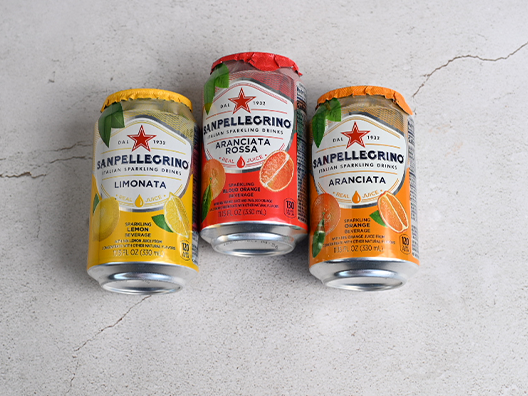 picture of san pellegrino flavored sodas