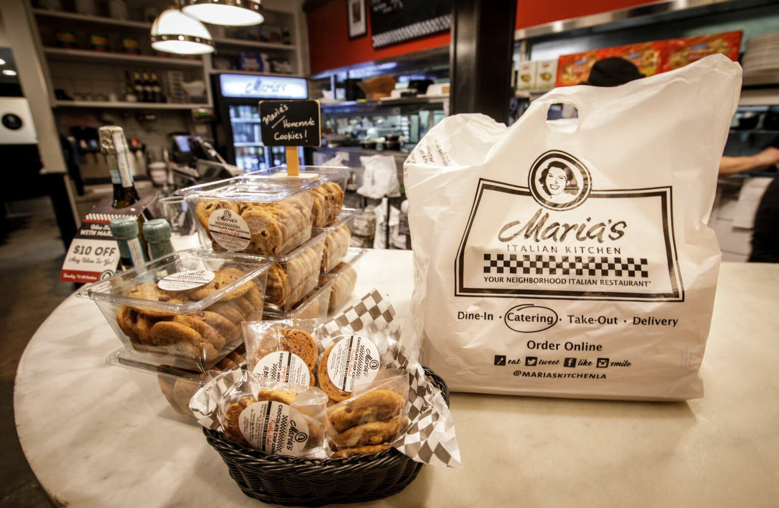 cookies on the counter in brentwood village location