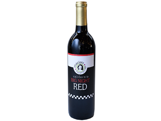 bottle of big night red