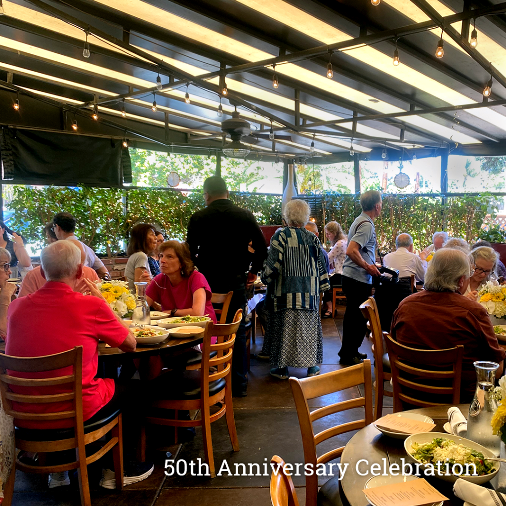 A 50th Wedding Anniversary Celebration on Maria's Patio