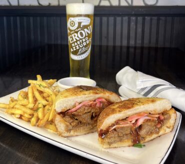 BBQ brisket sandwich